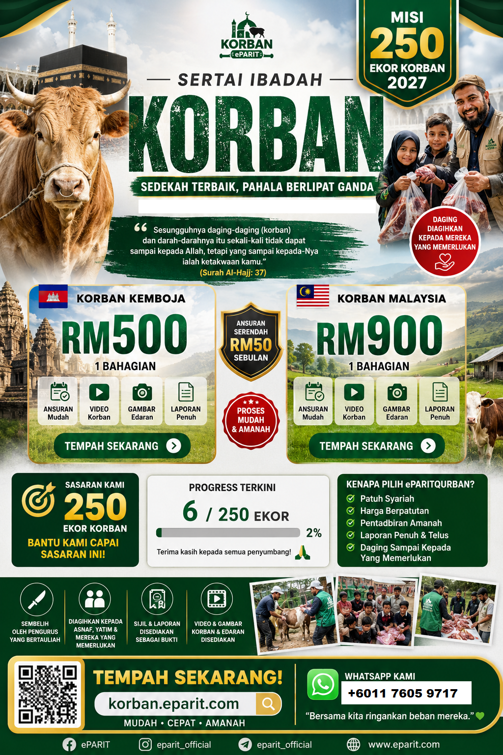 Ibadah Korban Di Kemboja